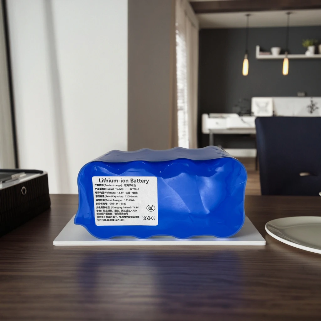 32700 4S2P 12.8V 12Ah LiFePO4 Blue OEM Brand Battery Pack for Solar Energy Storage Portable Power Station Backup Systems Hd5e8ebf11b2442398e2360ec8f45415fy