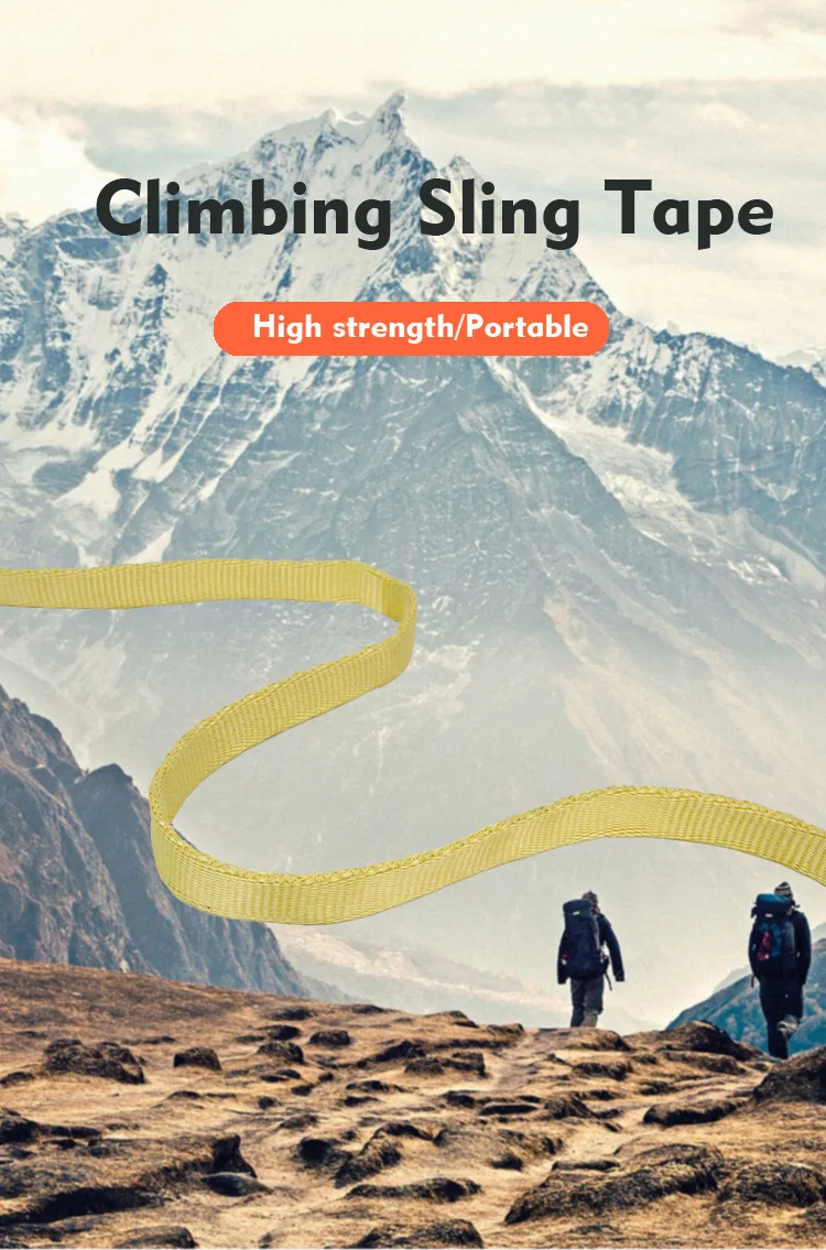 Sling For Rappelling High Strength Strap Belt Rappelling Sling Climbing Sling Yoga Fire ...