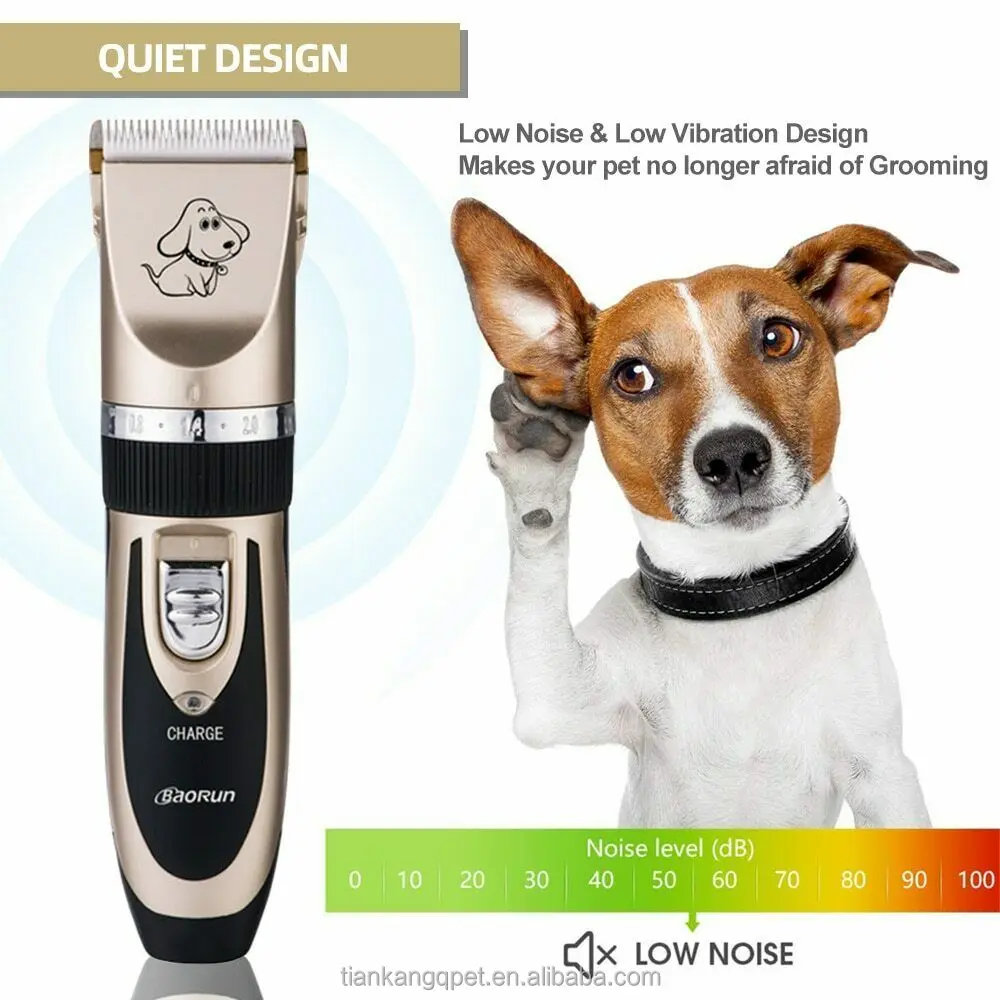 Baorun P2 Electric Pet Trimmer Dog Hair Trimmer Reachageable Trimmer