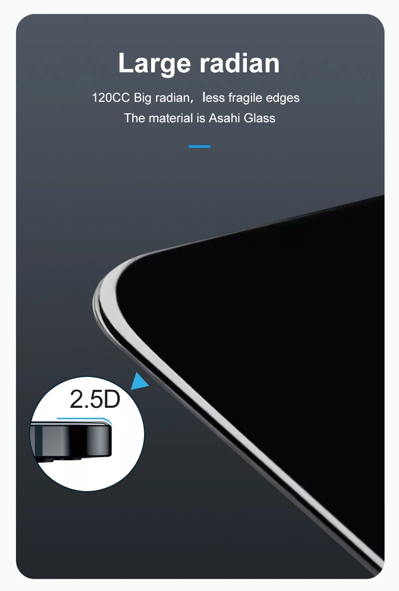 For Iphone 14 13 12 11 Pro Max 3 Pack 9h Mobile Phone 9d Hd Protector