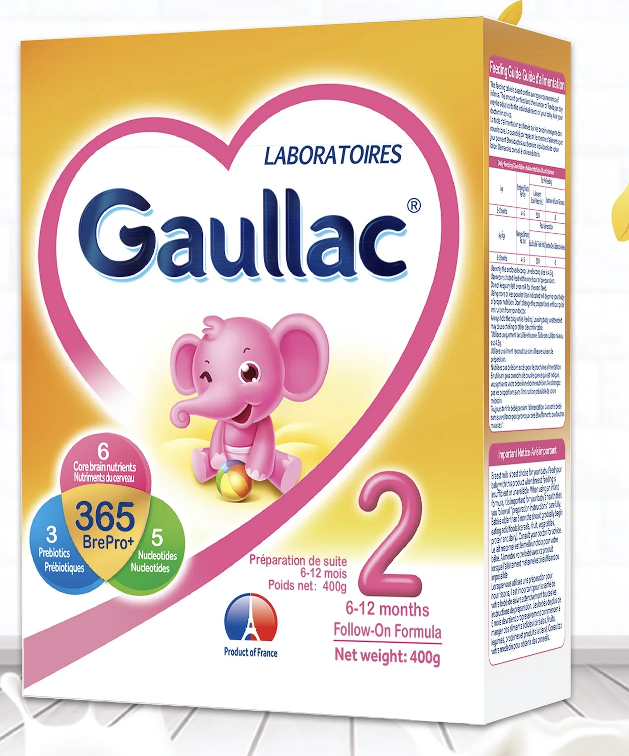 Gaullac Infant Formula Milk Powder 2 400g Boxes Buy Gaullac Infant Formula Milk Powder 2 400g Boxes Baby Milk Powder Infant Formula Product On Alibaba Com