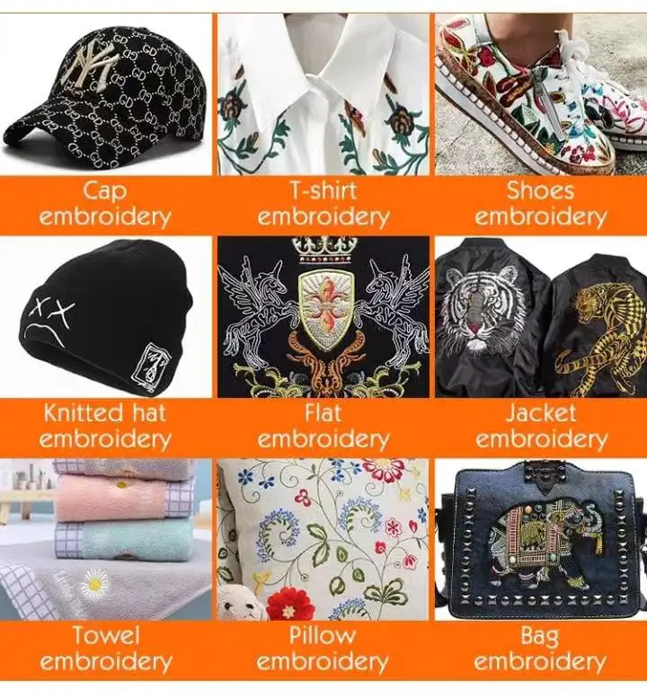 Recommend Yonthin Commercial Automatic Small Computerized Hat Embroidery Machine for 1 Head Home Sale
