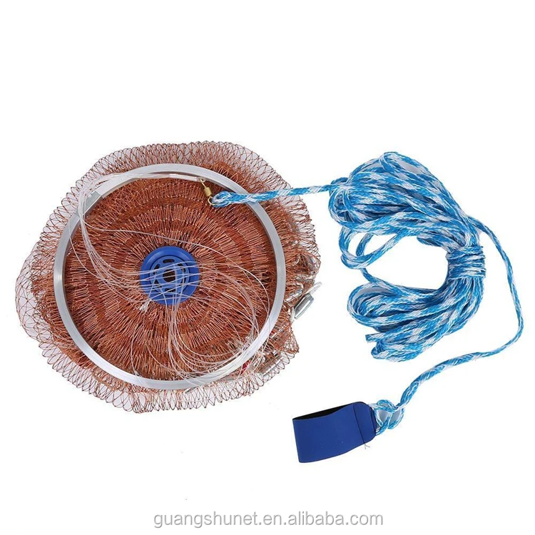 ebay cast net fishing Lawaia Throw Saltwater Net Casting Nets Throw Hand Fishing Net Monofilament Size 10FT Radius : Sports & Outdoors 8FT Fishing Cast Net Bait