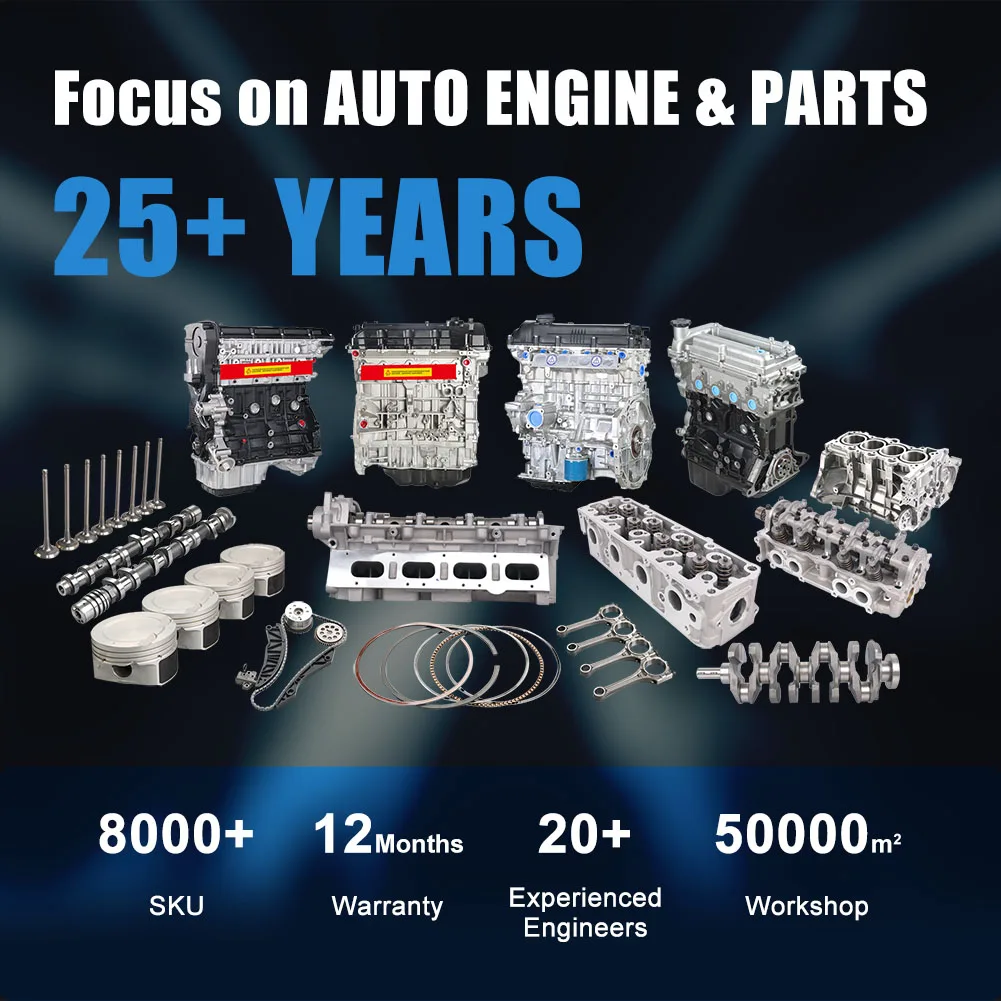 100% Tested 2.4L 4G69 Engine Assembly for Mitsubishi & Geely