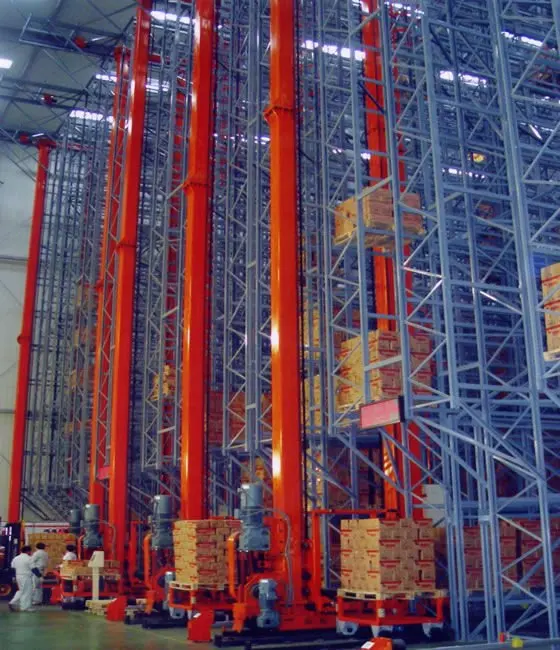 ASRS Warehouse Storage System Automatic Automated Retrieval System Steel Storage Racks Pallet Racking