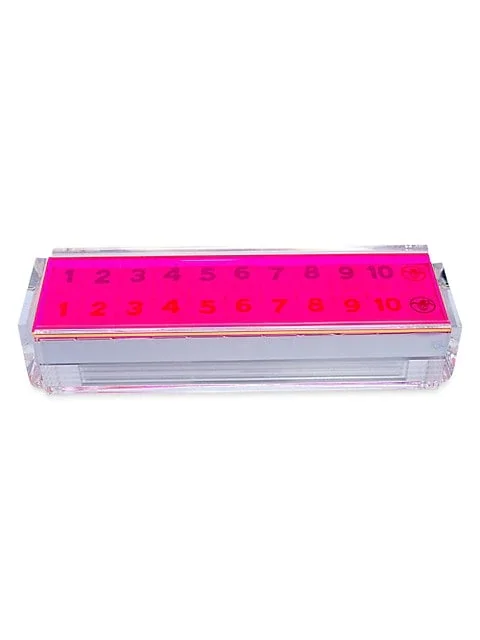 Lucite  Backgammon Mahjong Tic Tac Toe Game Custom Acrylic Rummiku