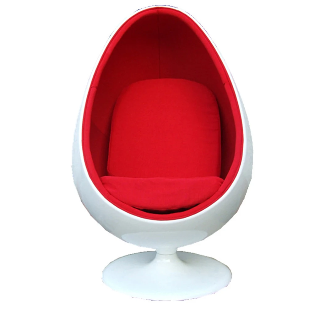 Luxury Lounge Garden Egg Shaped Fiberglass Products Leisure Chair