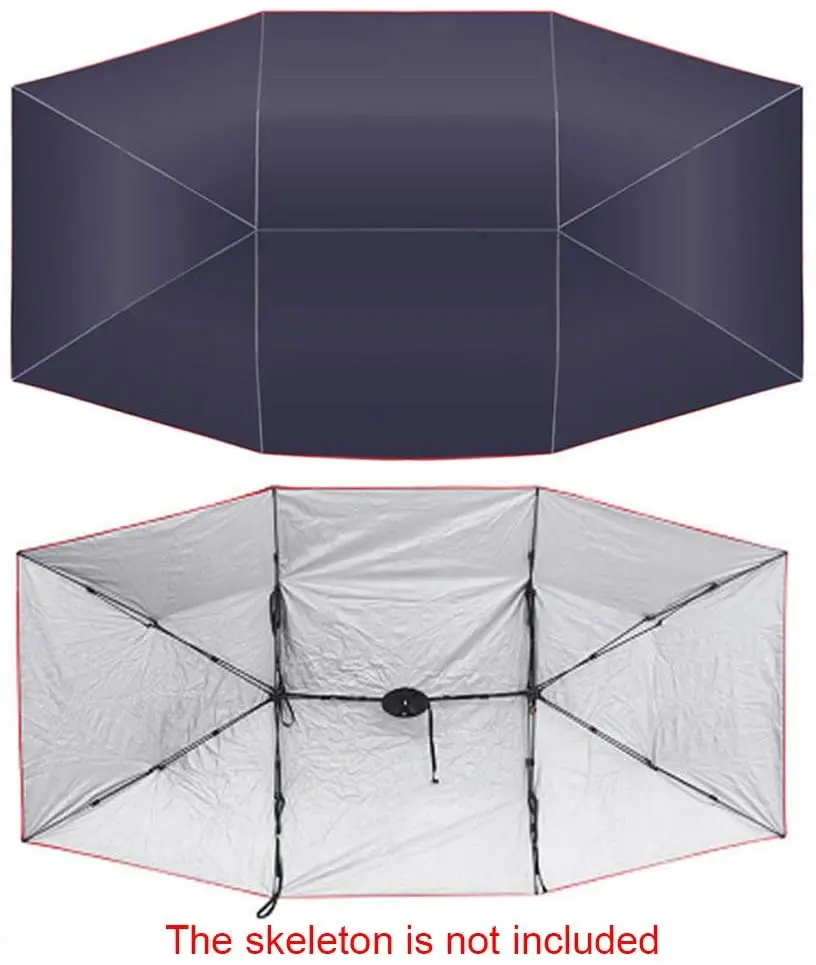 Portable Travel Outdoor Rooftop Sunshade Tent Umbrella For Car Hail