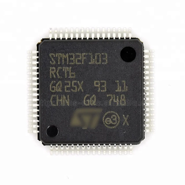 STM32F103RCT6 LQFP-64 Contactor Integrated Circuit Vga Chip Ic STM32F103RCT6 Controller Integrated Circuit