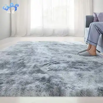 Factory Supply Soft Fluffy Carpets for Livingroom Shaggy Carpet Floor Rugs Bathroom Carpet
