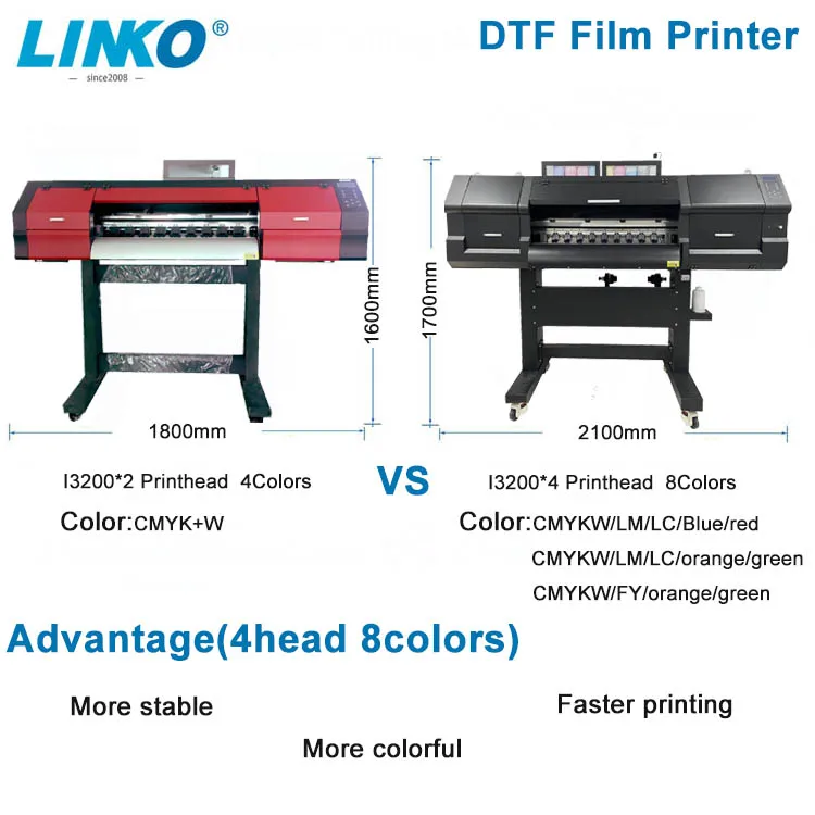 New Technique I3200 Printhead Paper Dtp Dtf Printer Print Directly On