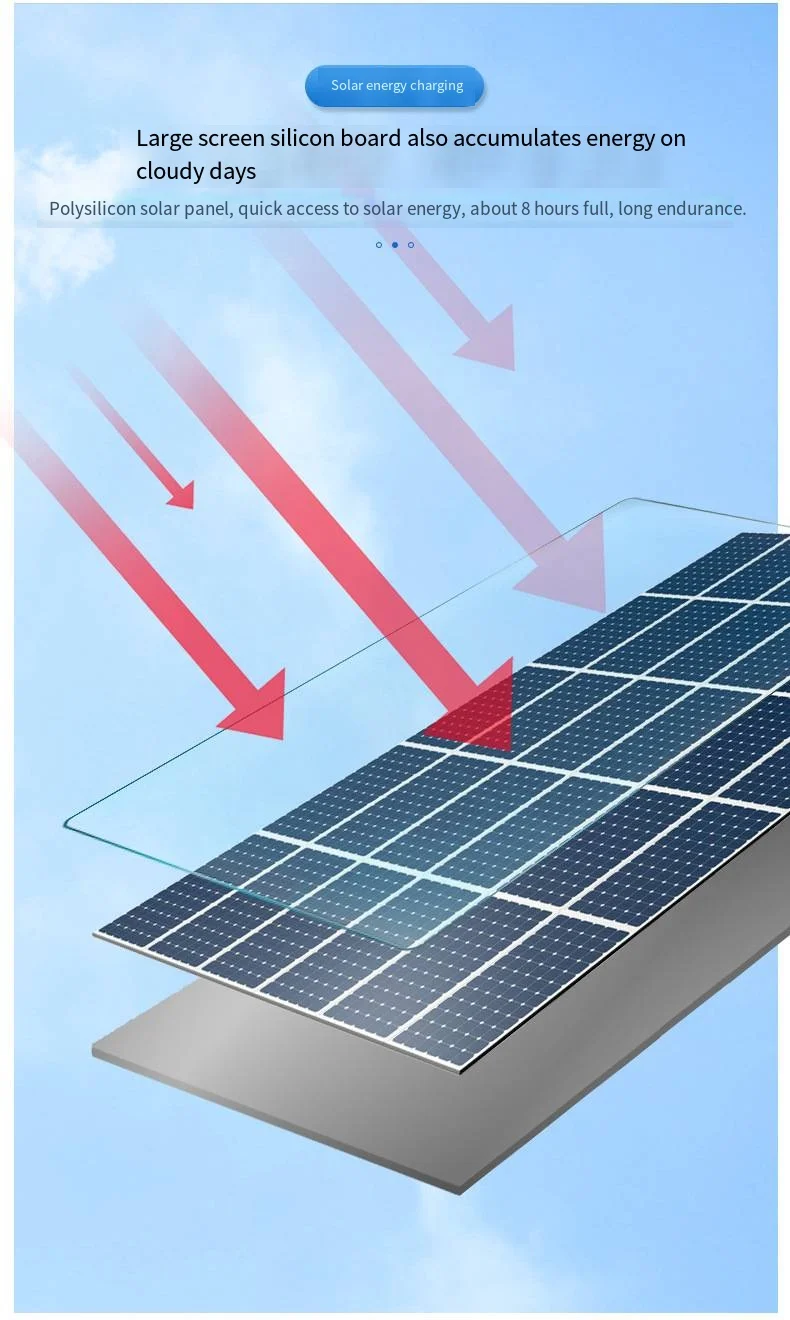 Solar Outdoor Light Household High Brightness Waterproof Courtyard Light High-Power LED Solar Street Light