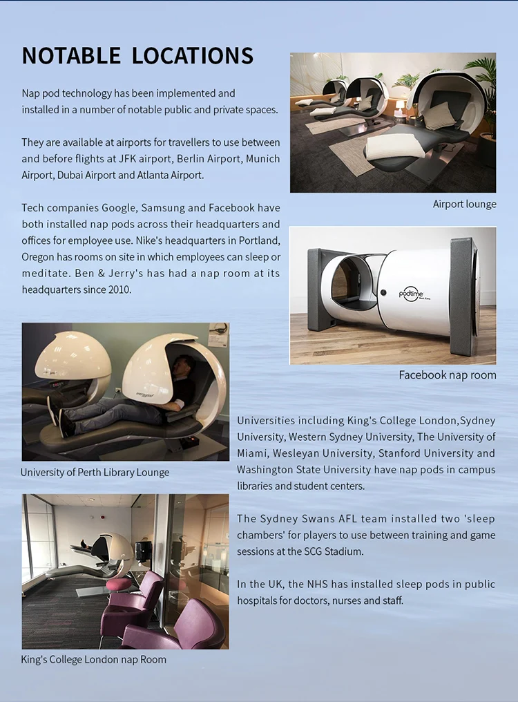 Garden Trade Capsule Bed Sleeping Pods Technology Good Price Relaxation