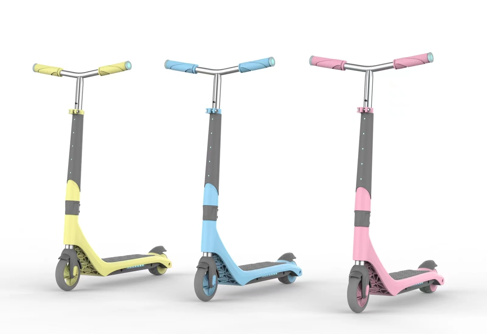 Most Popular Light Q6 6 Inch 250W Foldable Two-Wheel Electronic Outdoor Kids Electric Kick Scooter with Digital Display