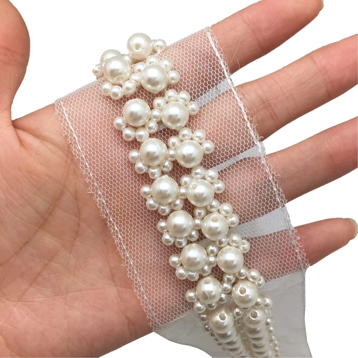 Mandala Crafts Cinta Al Bies Blanca Con Cordón De Soldadura Para Tapiceria De Tapiceria Cordon Blanco Para Costura 12 Pulgada 55 Yardas