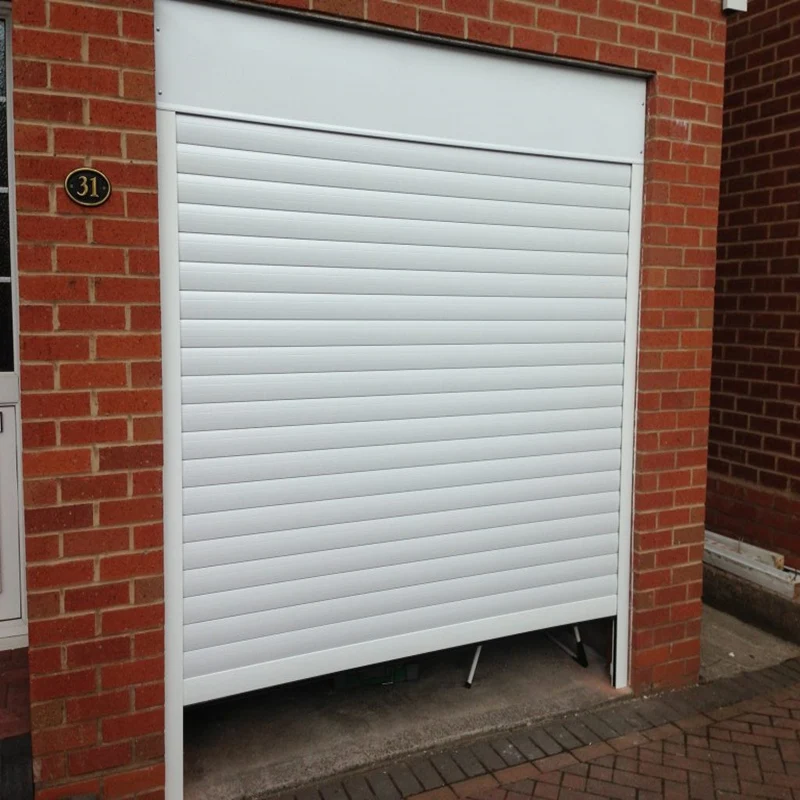 Cheap Automatic Manual Aluminum Roll up Garage Doors Price Metal Roller Gate Shutter for Car Garage with Tubular Motor