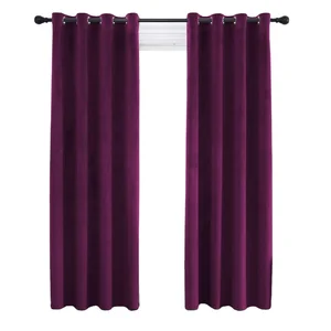 Darkening Bedroom Velvet Curtains and Living Room Curtains Office Velvet Curtain