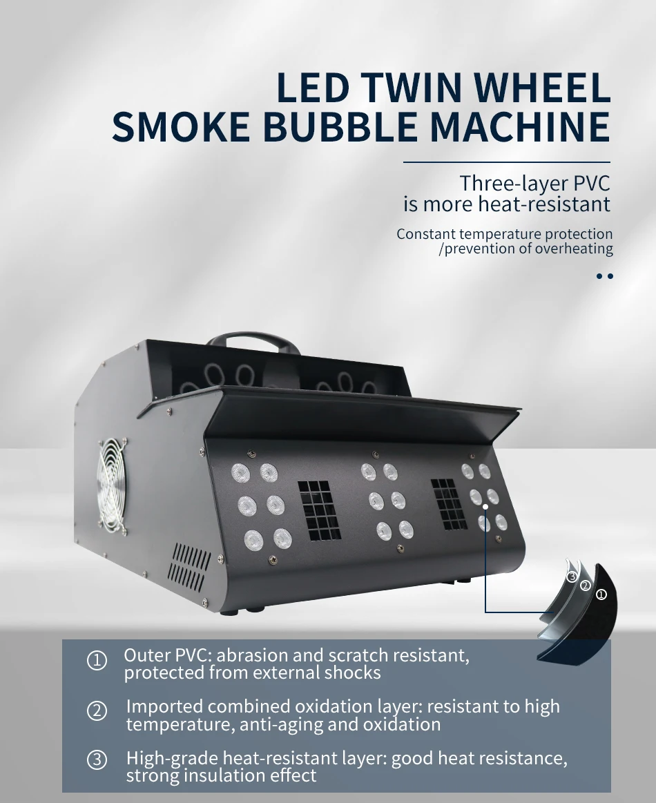 Led Fog Bubble Machine 900w Fog Smoke Led Bubble Fog Machine For Party And Wedding Haze Machine