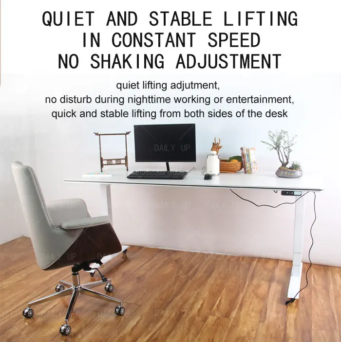 Dual Motor Adjustable Office Desk lifting desk for office or gaming