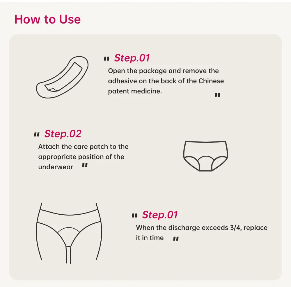 Гинекологический тампон Zimeishu для женщин, лечение ионами серебра