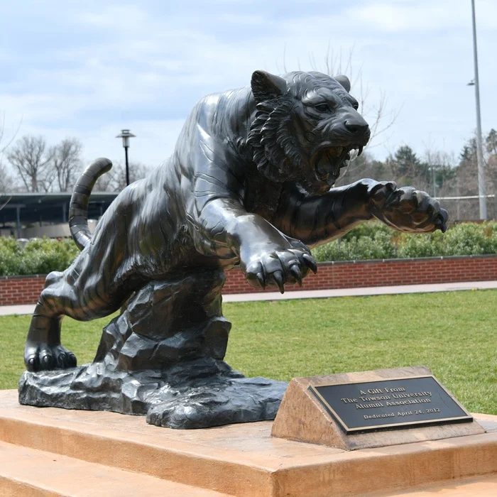 Shop Our Customer Design Garden Decoration Large Brass Tiger