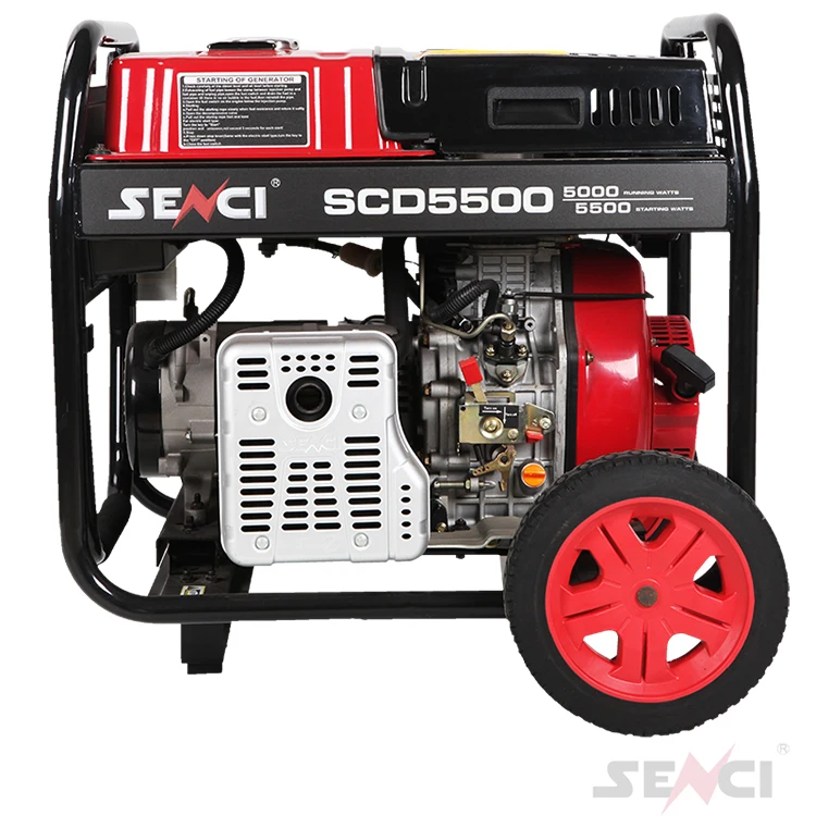 2kVA to 10kVA Portable Diesel Generator Set 7kVA 8kVA 5kw 10kw 3 Phase Yamaha Engine Electric Power Generator Diesel for Sale