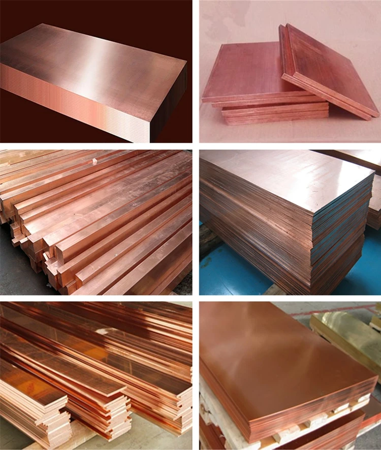Customized 99.99 Pure Bronze Sheet Pure Copper Plate Wholesale Copper