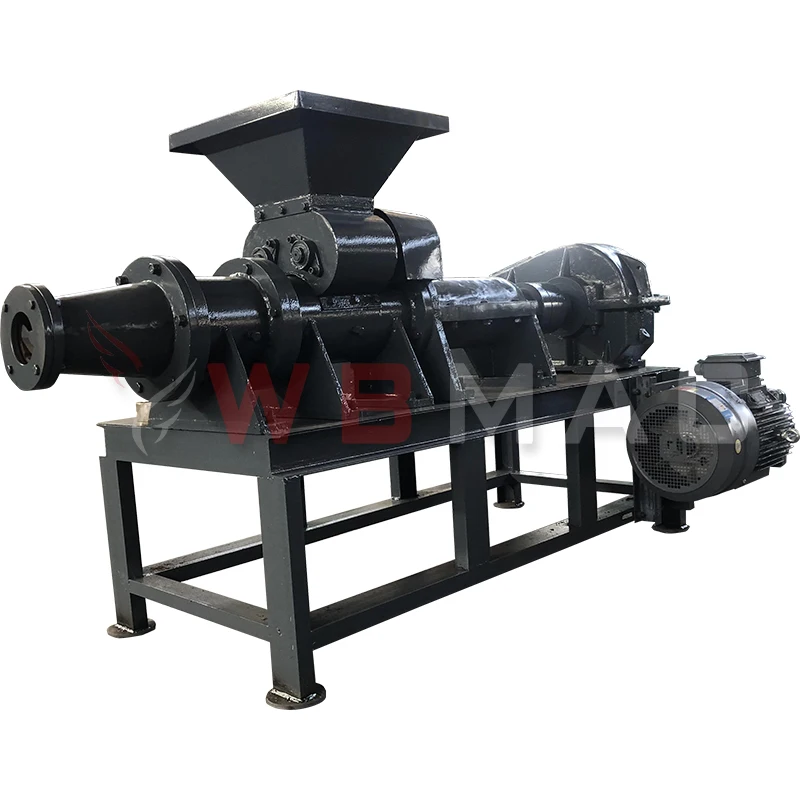 Screw Type Biomass Briquette Machine/charcoal Briquette Stick Making Machine/philippines Charcoal Making Machine