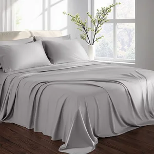 High-Quality New Designer Bamboo Queen Duvet Cover Natural Soft Pure Bamboo Organic 100% Bamboo Sheets Bedding Set