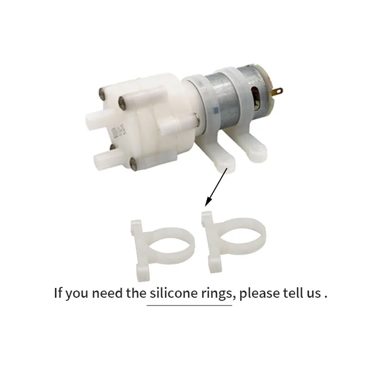 12V 24V 100degC Low Noise High Quality Mini Food Grade Suction Water Pump