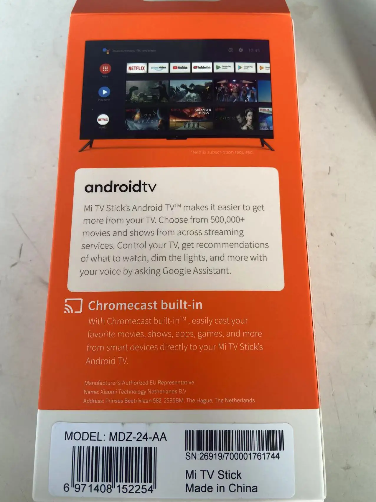 Xiaomi Mi TV Stick + Abonnement Alpha IPTV 12 mois - Technomall