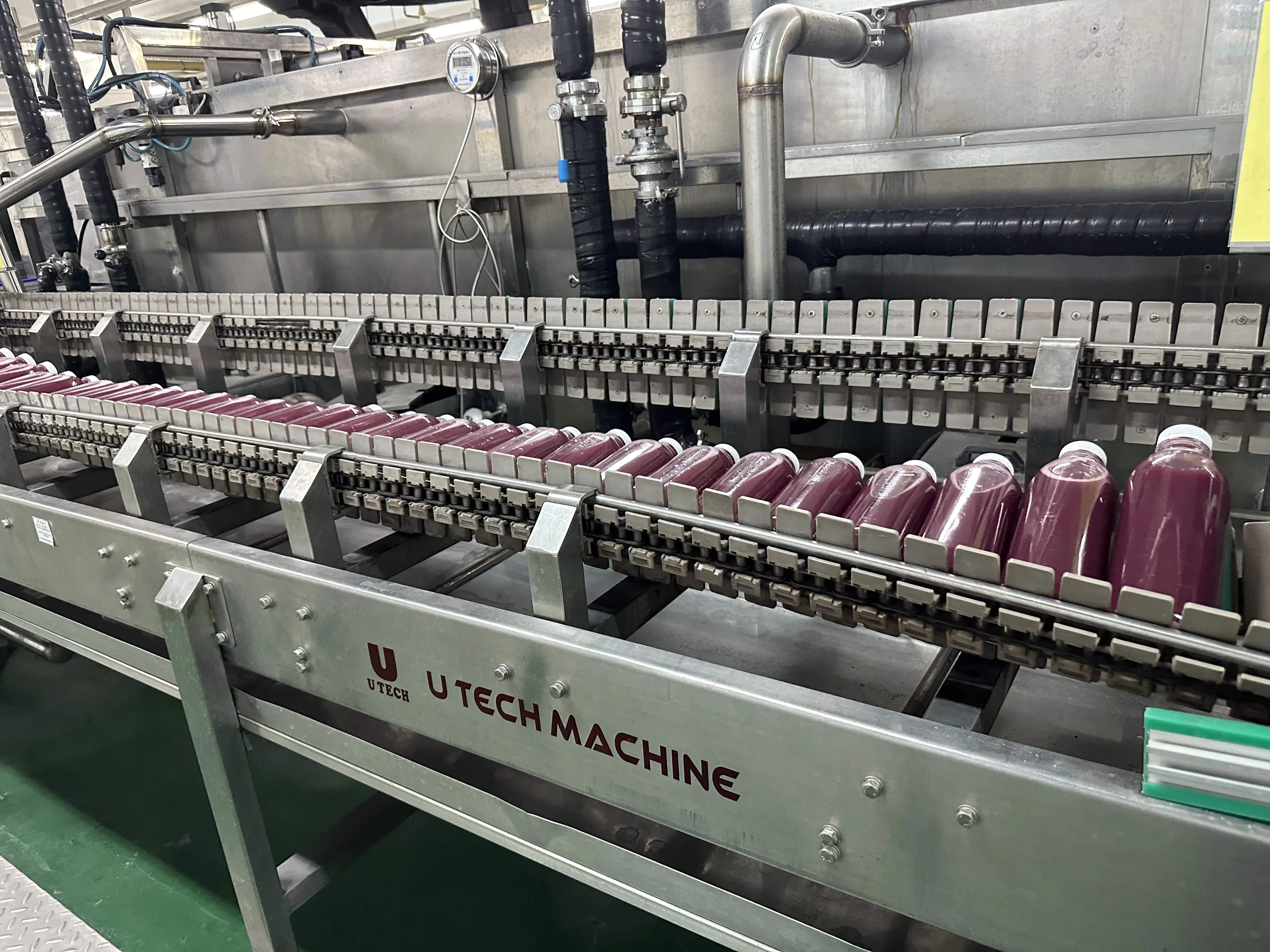 2024 New natural Fresh Fruit drinking Processing plant Pomegranate juice hot filling machine production line for sale Price