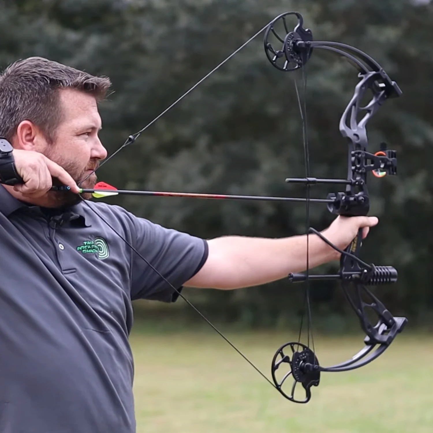 Sanlida Archery Dragon X8 Hunting Compound Bow Kit For Adults 60lbs ...