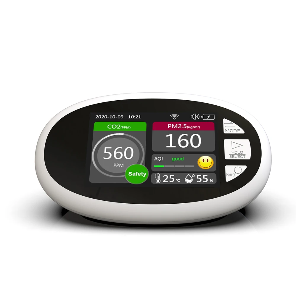 Digitaler Luftqualitätsmonitor Für Auto & Zuh Produktbild-Vorschau 3