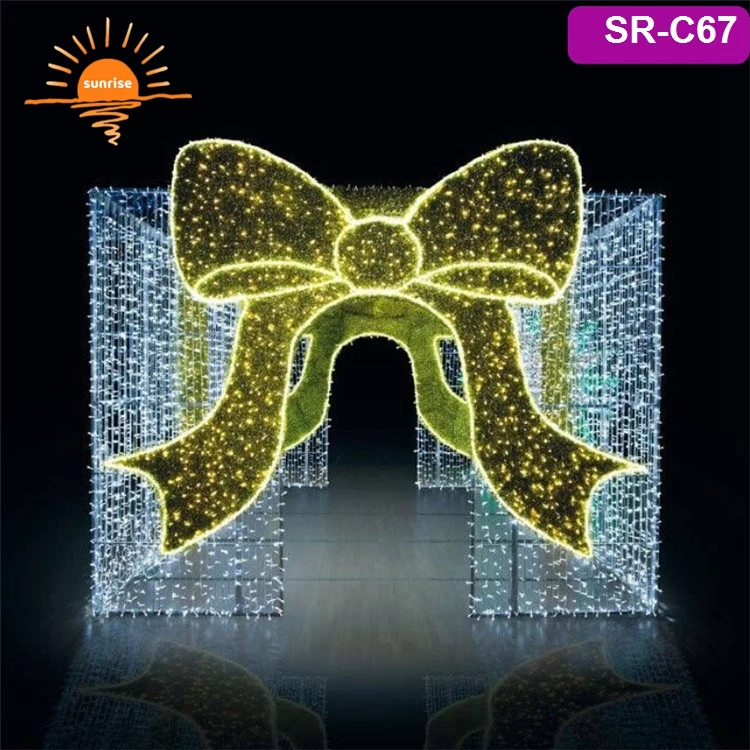 Christmas Decorations Outdoor 3d Giant Lighting Red Bow Decoration   Hd5f38e4d59504a99b2e89a4ff00e829fo 