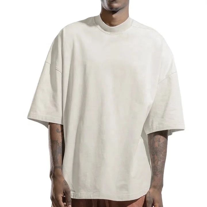 Wholesale Custom T Shirt Mens High Quality Oversized Heavyweight T ...