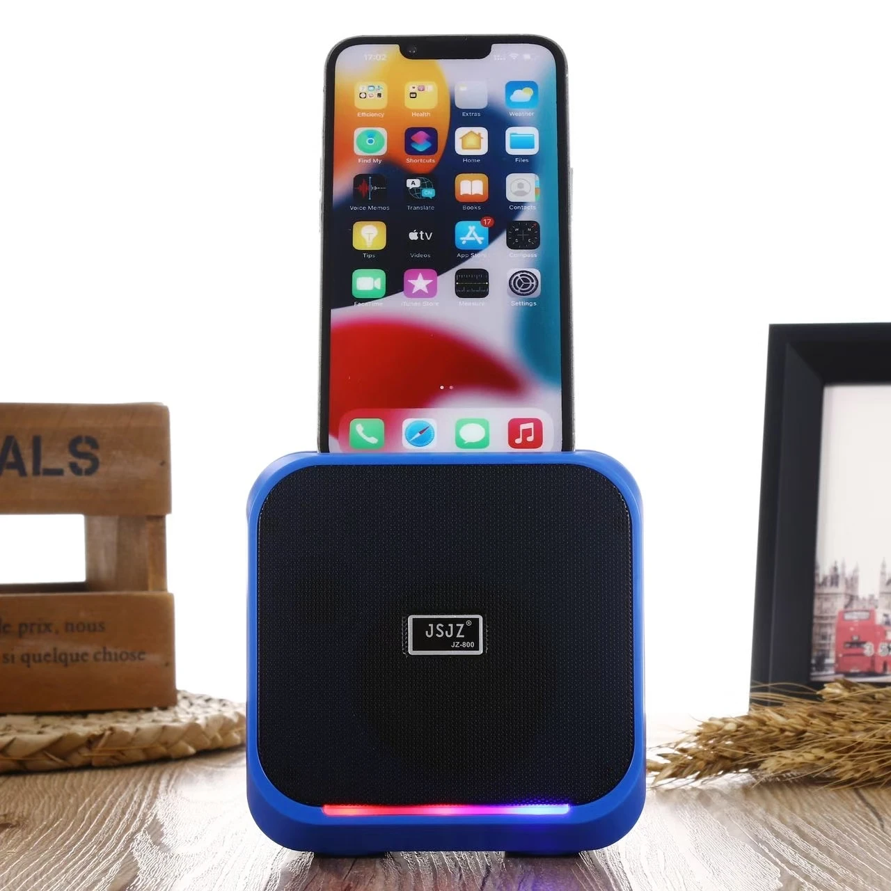 【未開封 未使用】2台セット S-digital JPS ジェイピーエス 電子 New Jz-800 Portable Bluetooth Speaker - Mini Wireless Outdoor