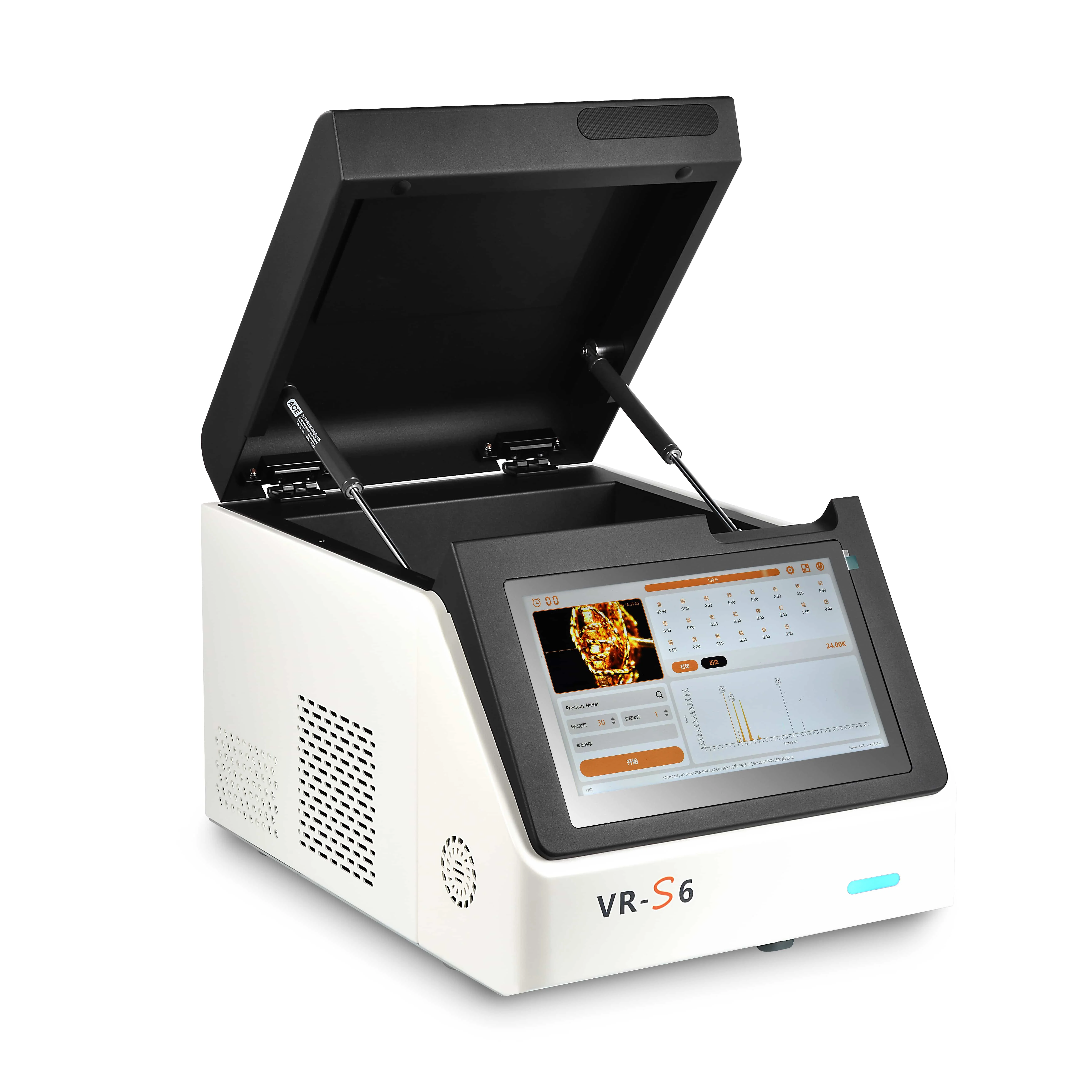 VRAY VR-S6 Compact Spectrometer: Portable XRF Analyzer for