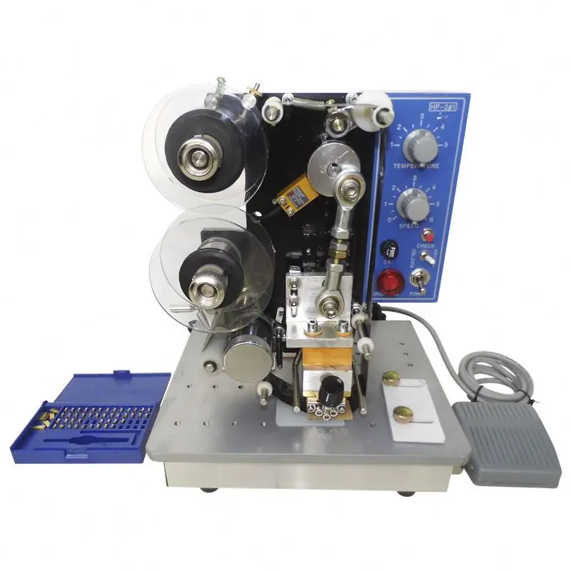 Semi Automatic Date Printing Machine Date Code Stamp