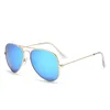 Gold frame ice blue