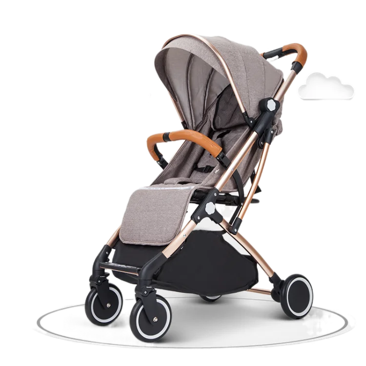 CE Certified Luxury Foldable Aluminum Baby Stroller Lightweight Airplane Stroller Best Sellers Baby Pram Easy Fold Baby Stroller