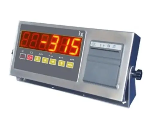 Electronic Stainless Steel Indicator with Printer for Platform Scale Weight Scale