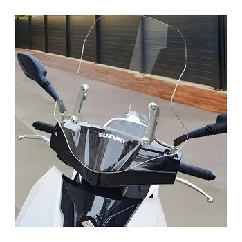 Durable finish Motorcycle Windscreen Deflector Sunroof Wind Deflector Clear Motorcycle Front Windshield