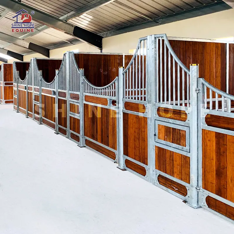 Horse Barn Internal Galvanized Horse Feeding Gate With Optional ...