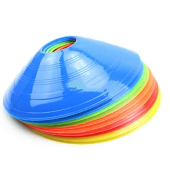 20Pcs Training Soccer Cones Football Training Disc Plastic Training