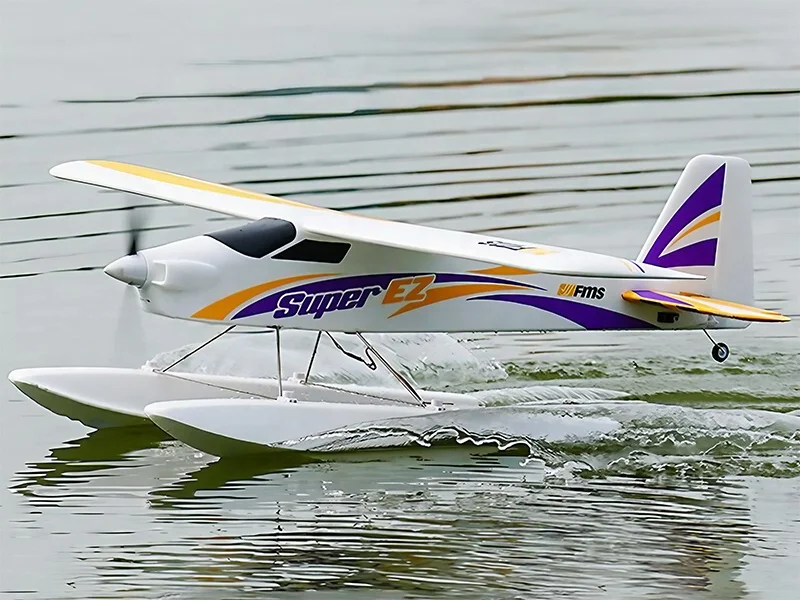FMS 1220mm スーパーEZ V4 PNP RC水上飛行機（フロート＆リフレックス