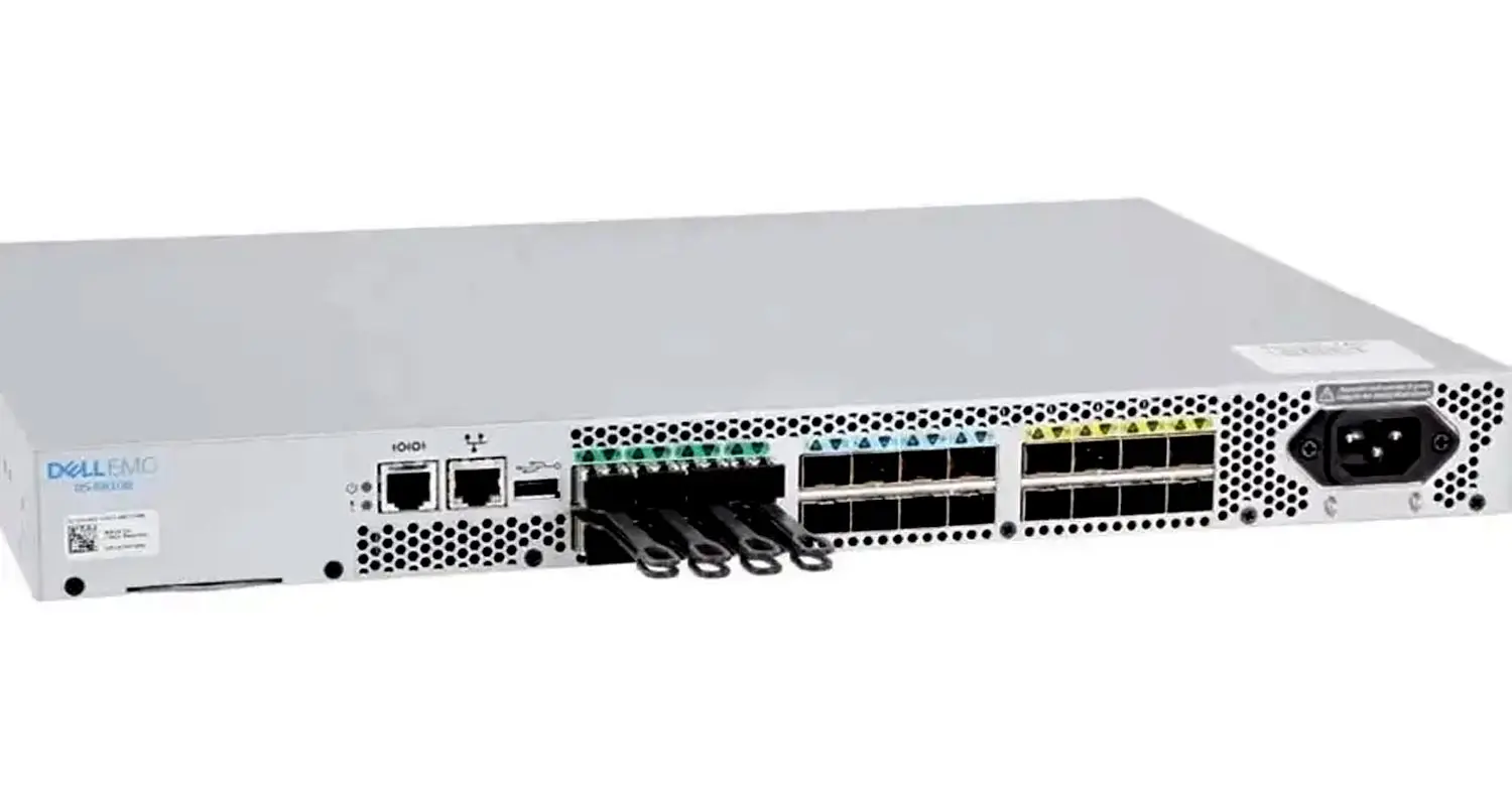 24 Fibre Channel Dell Emc Connectrix Mp-7840b 24 16 Gigabits Gbs Ports ...