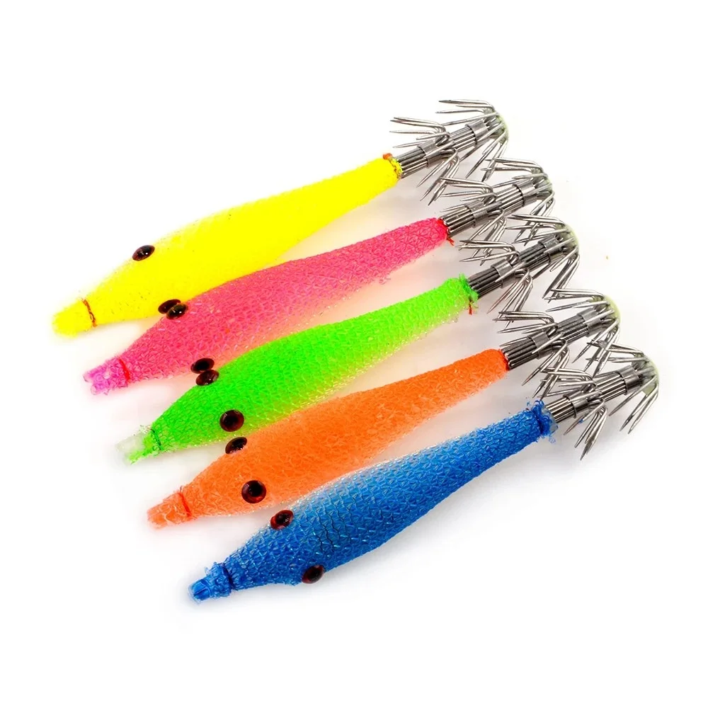 Sea Fishing Lures,11cm 5Pcs/Lot Octopus Squid Octopus Lures