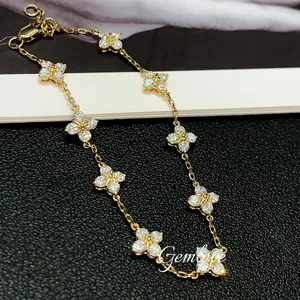 18K/14K Gold 1.887CT Lab-Grown Diamond Tennis Bracelet, 3.642g Emerald Cut IGI Certified CVD/HPHT Luxury Jewelry Gift for Women