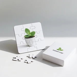 Oem Customized Printing Potted Plants Sublimation Blank Jigsaw Puzzle 1000 Pce Paper Jigsaw Puzzle for Adults Kids